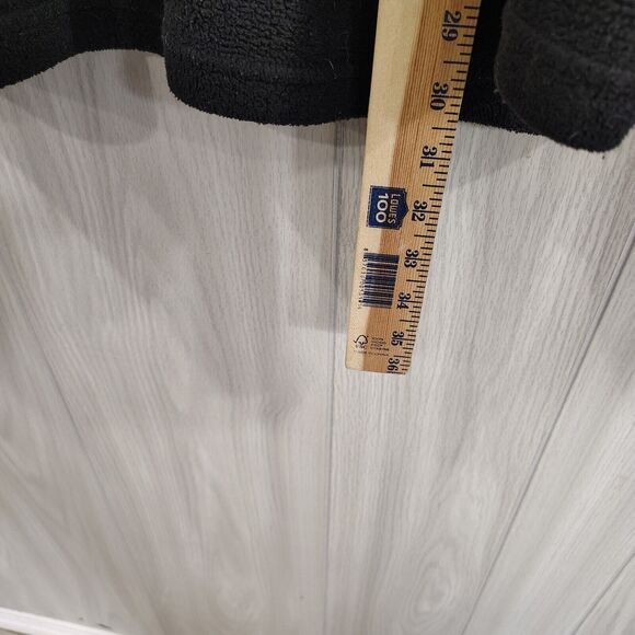 Men's Footlocker 1/4 Zip Mock Neck Pullover Black Size 2xl Taiwan Warm Fall - Picture 6 of 7